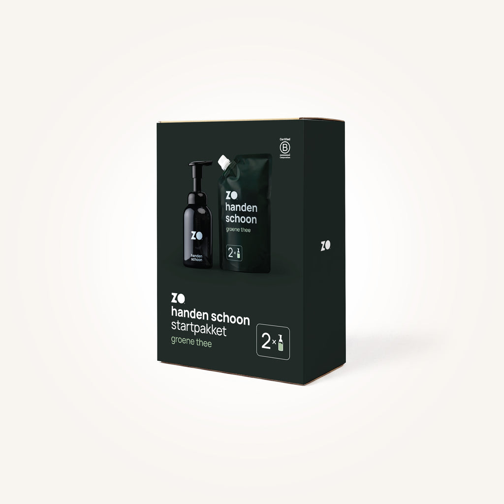 ZO handen schoon startpakket groene thee