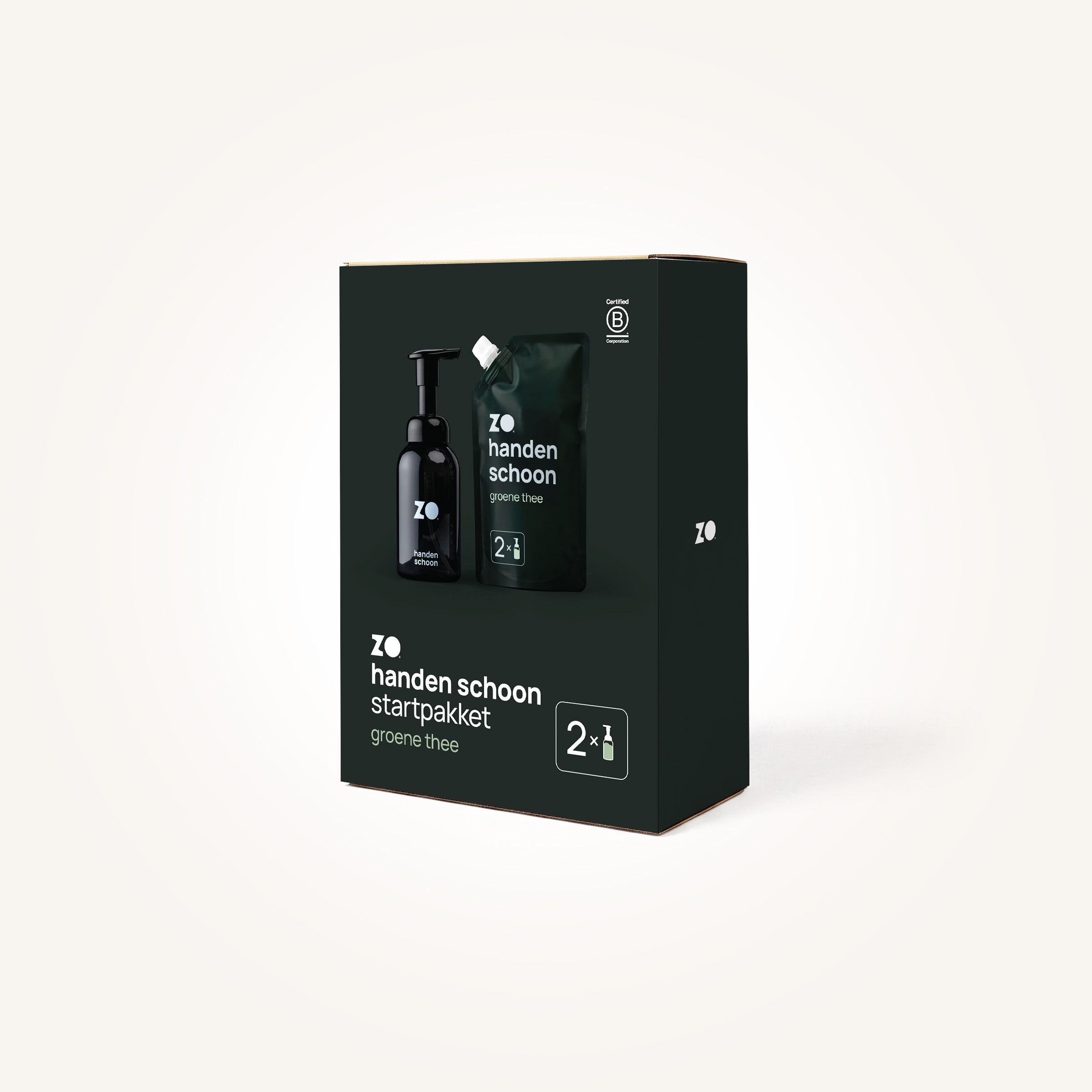 ZO handen schoon startpakket groene thee