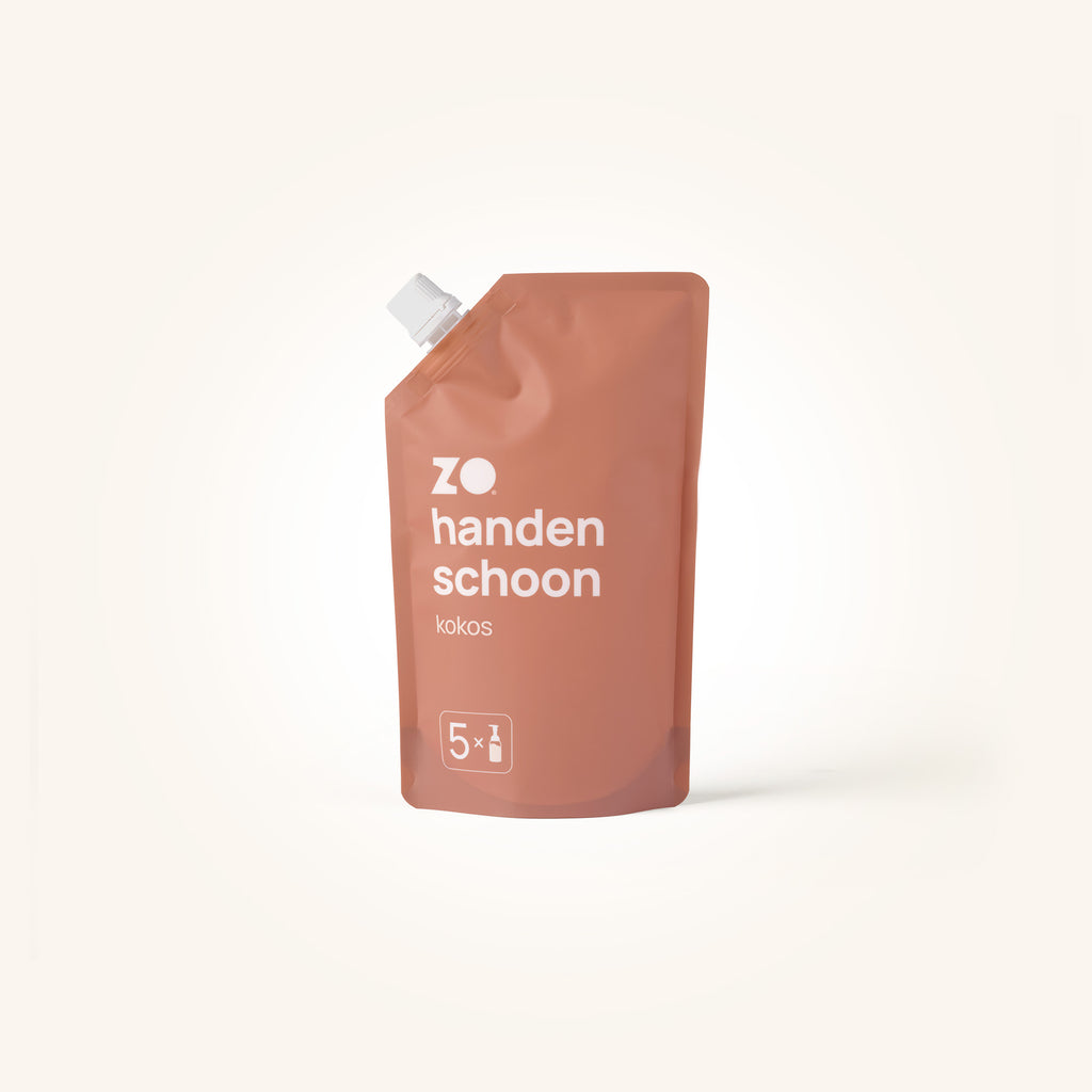 ZO handen schoon navulzak kokos