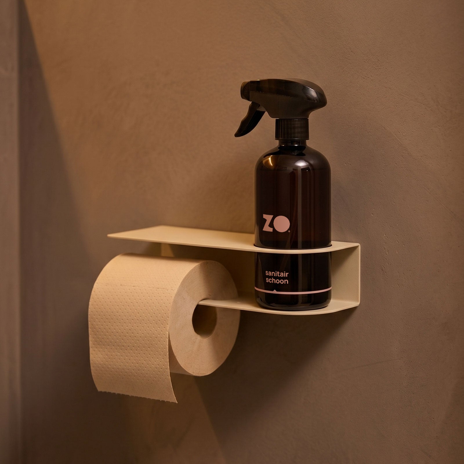 ZO toiletrolhouder - beige