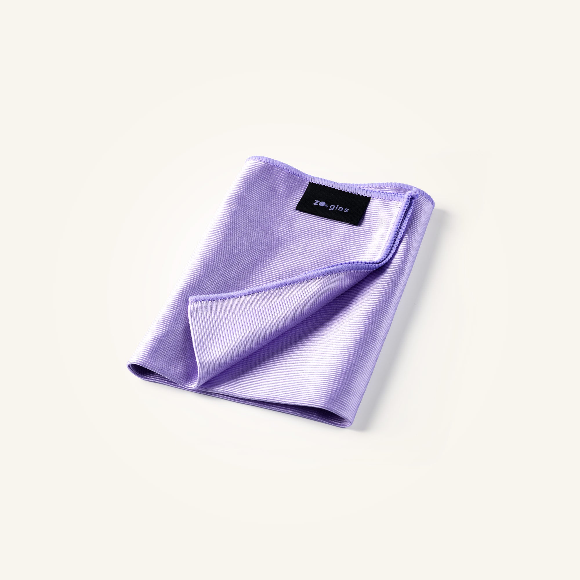 Met glasdoek XL